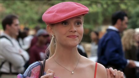 Reese Witherspoon stars as Elle Woods in Legally Blonde (2001). 