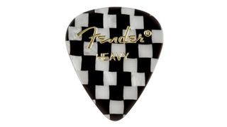 Best bass guitar picks: Fender 351 Checker Picks