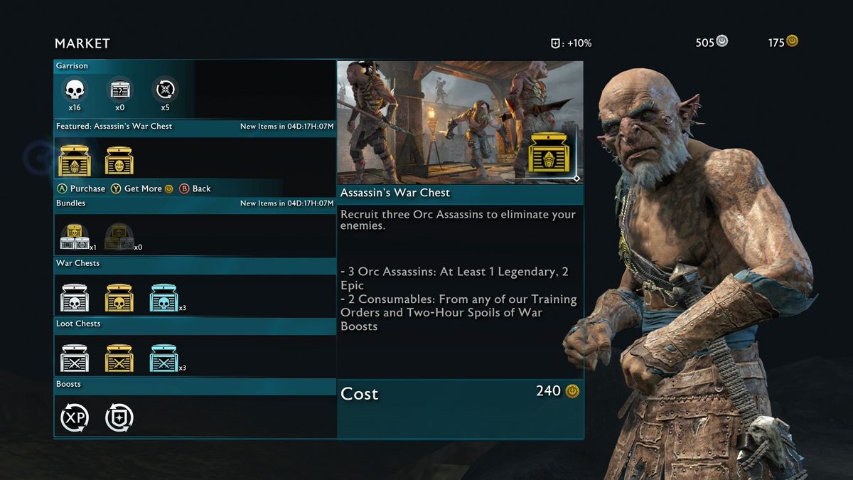 Middleearth Shadow of War How to Get Chests GamesRadar+