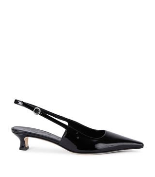 Patent Leather Slingback Pumps 35