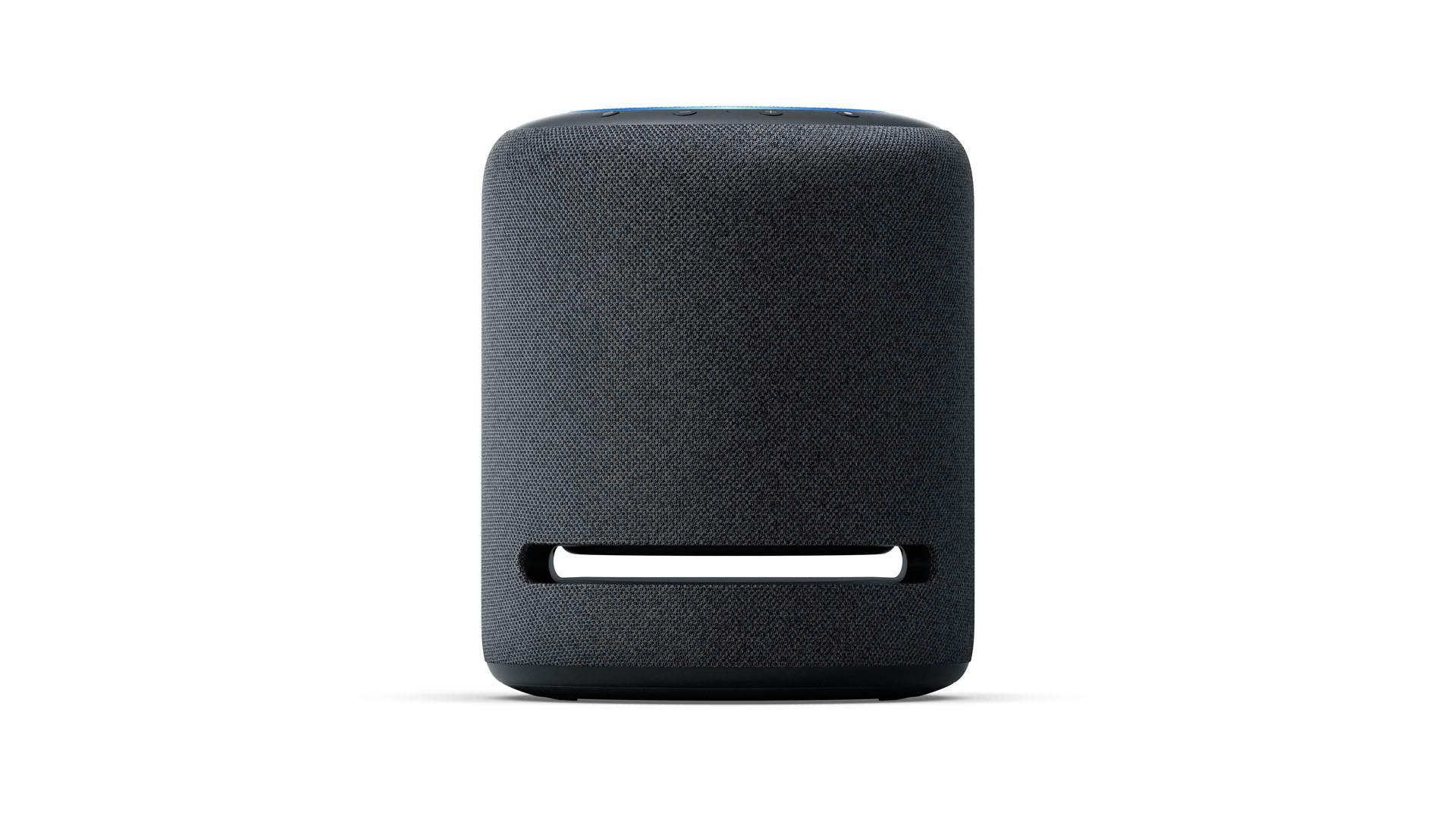 Black Smart Speaker with Alexa Works as Home Theater. Amazon Echo Studio 