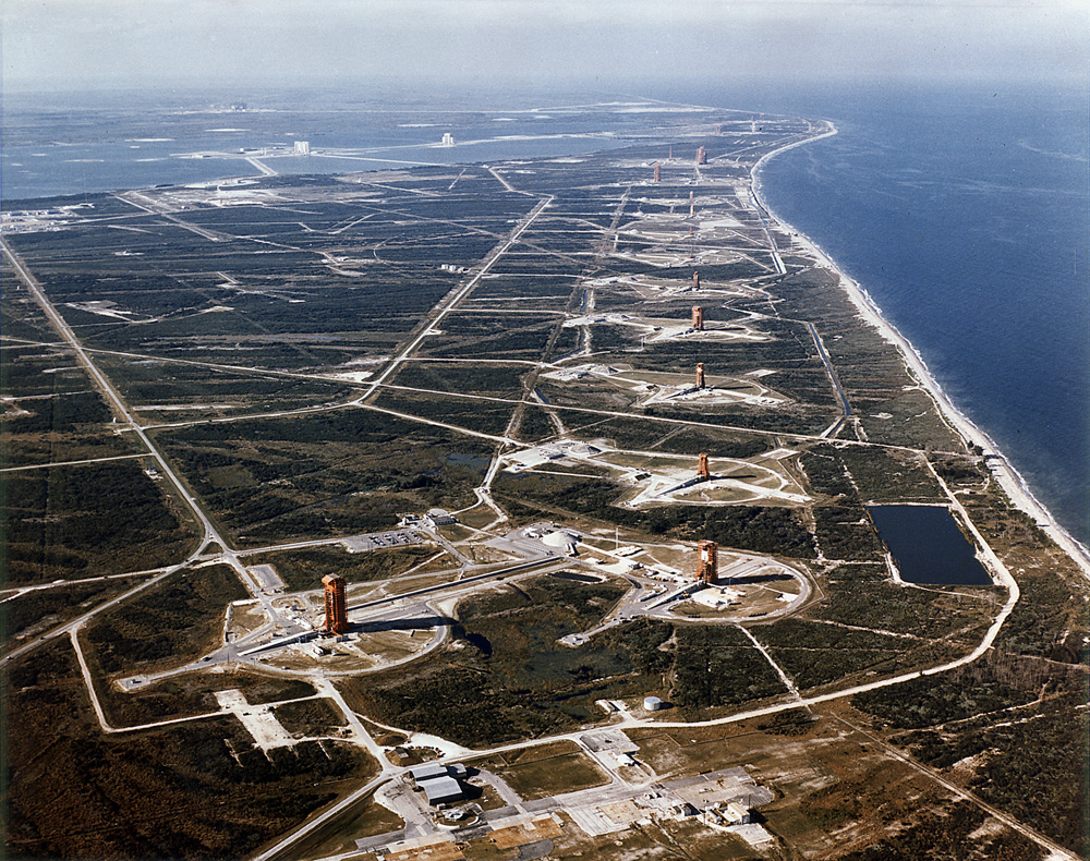 Cape Canaveral Launch Pad for U.S. Space Program Space