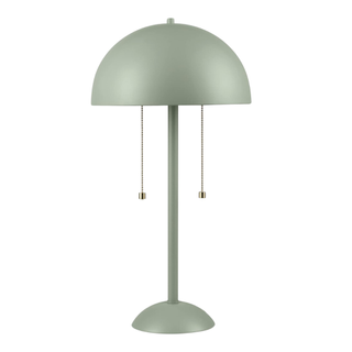 mint green domed table lamp