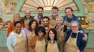 The cast of The Great British Baking Show 2024