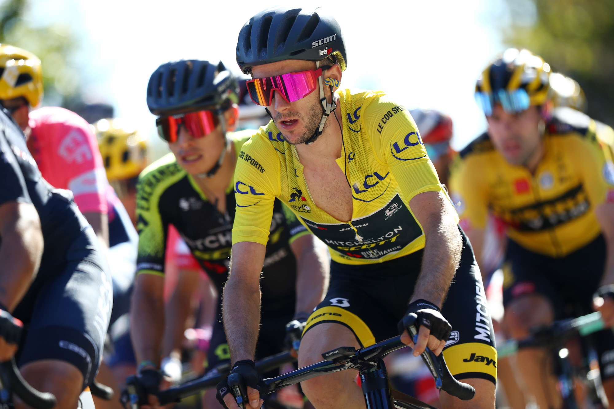 Tour de France: Adam Yates takes yellow jersey after Alaphilippe penalty, Tour de France 2020