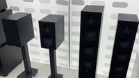 The Elac Debut 3.0 line up at the Munich High End Show