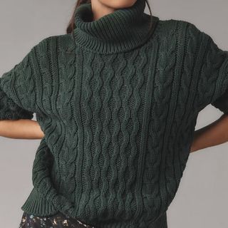 Anthropologie green knit