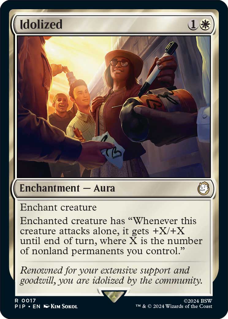 Magic: The Gathering Fallout crossover card preview