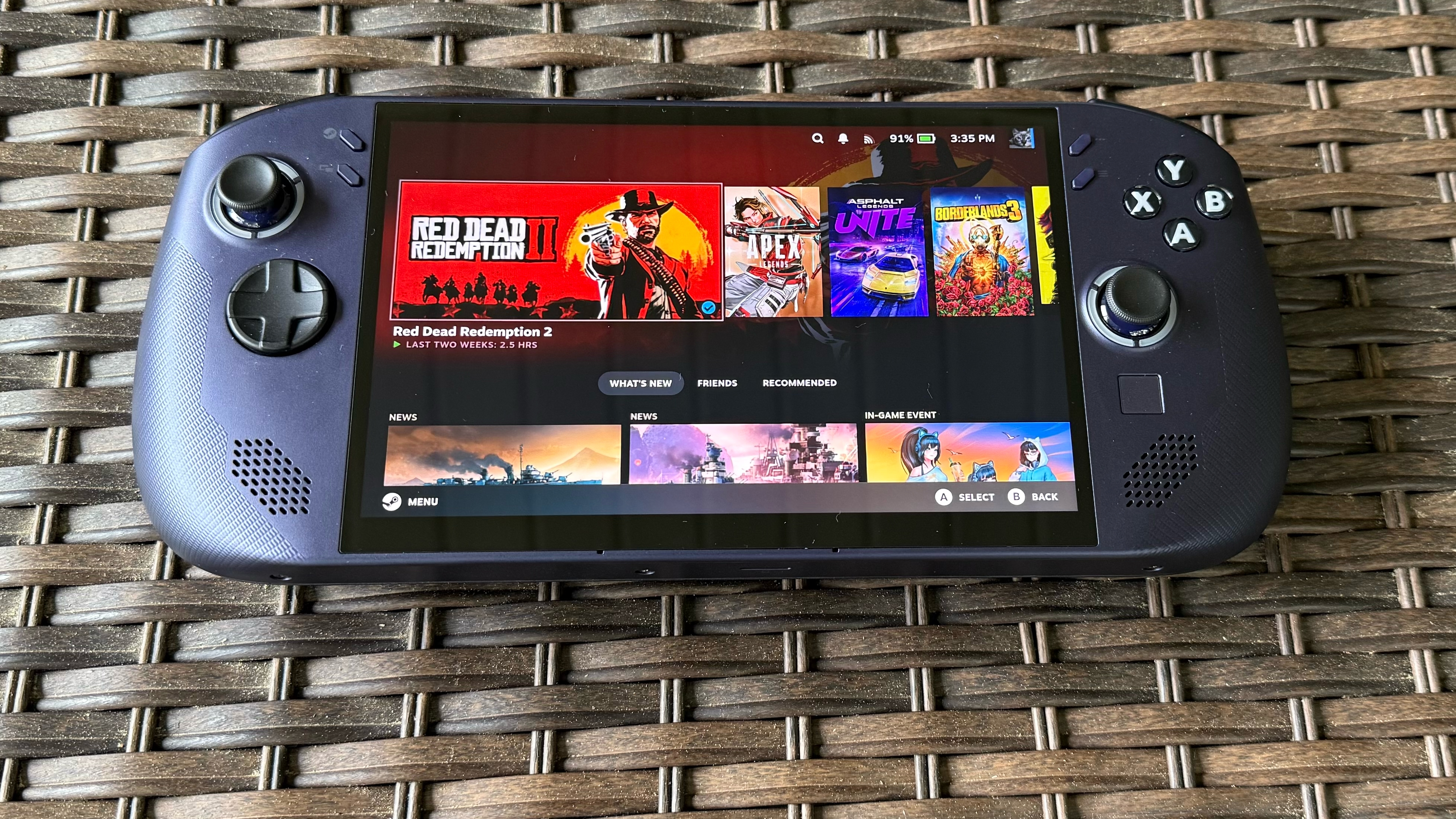 Lenovo Legion Go S (SteamOS)