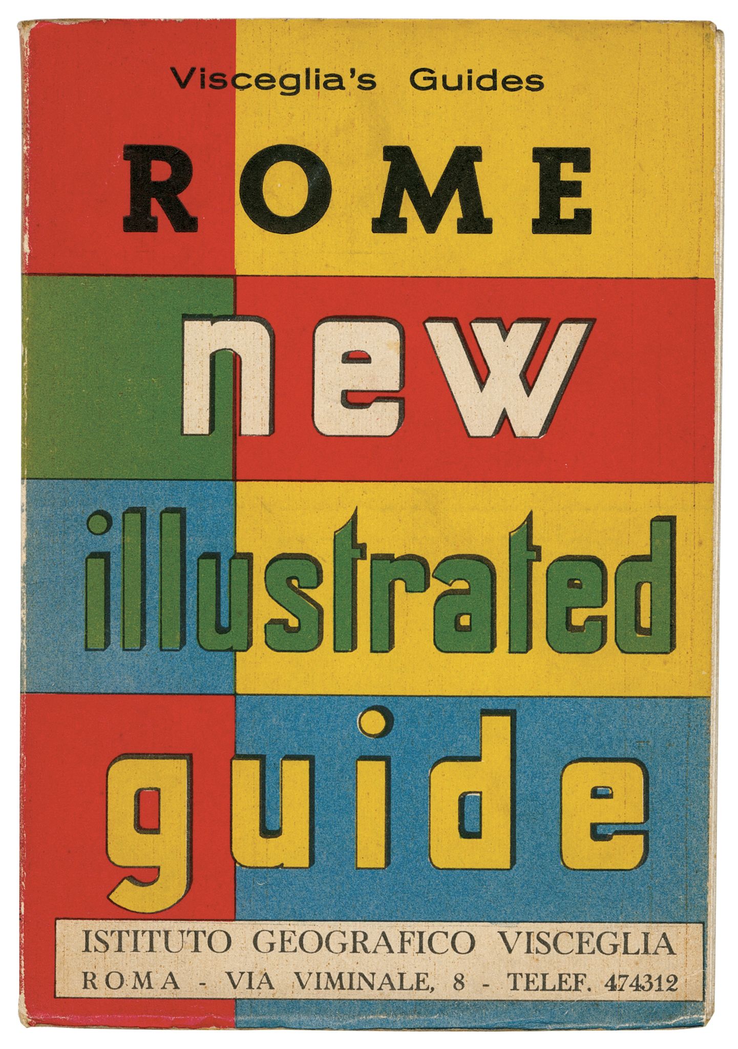 Rome New Illustrated Guide, from Holiday Exotica, Jonny Trunk, Fuel Publishing