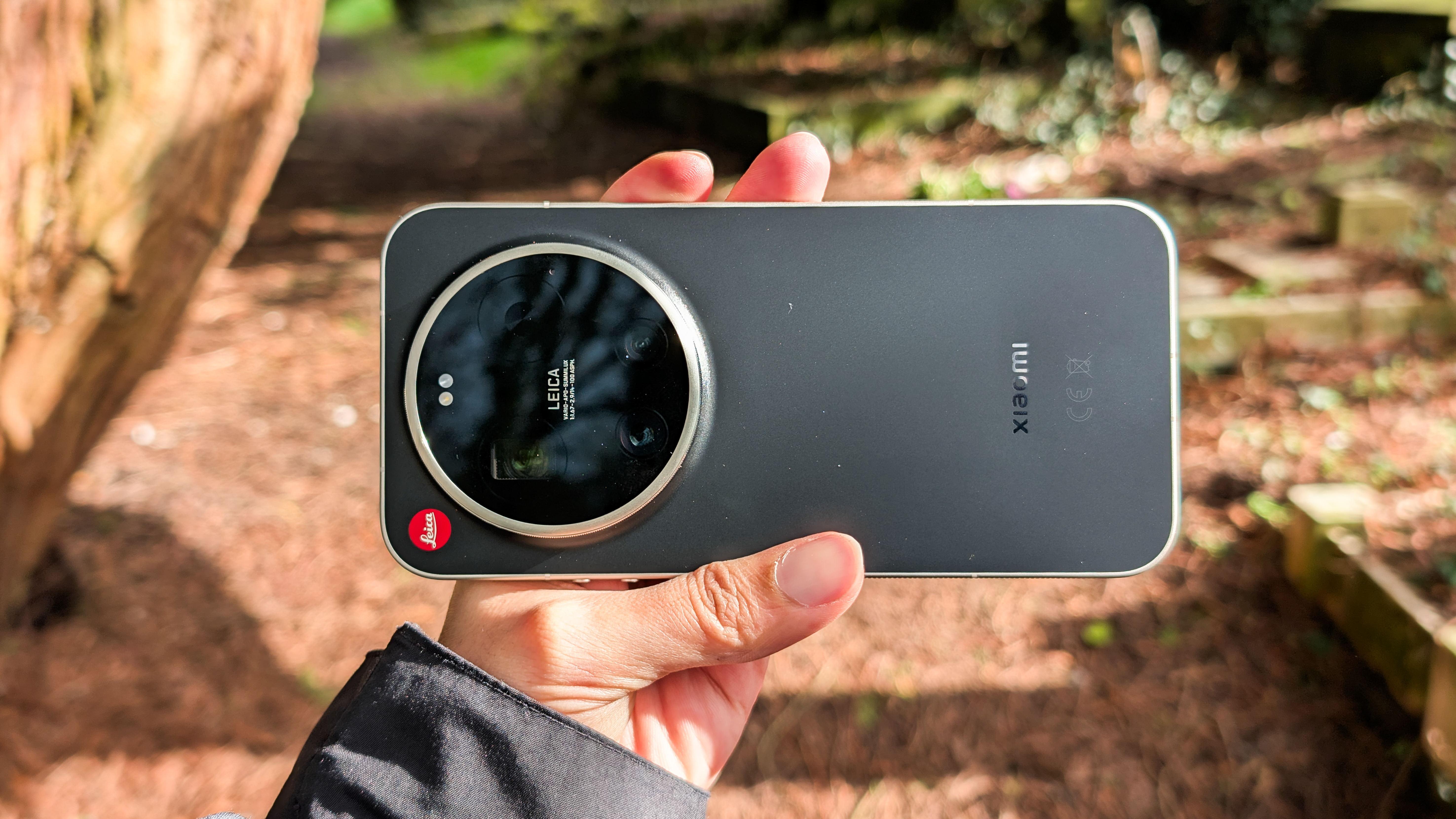 A black Leica Leitzphone powered by Xiaomi