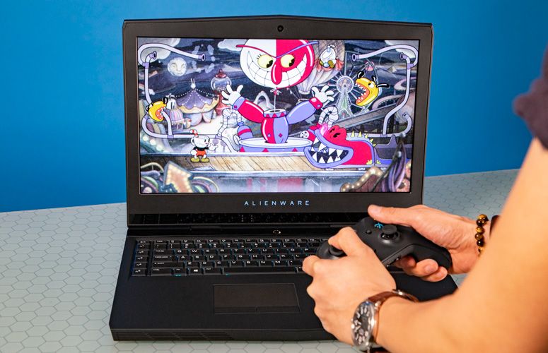 Alienware 17 R5 2018 Review Strong Gaming Cpu Struggles