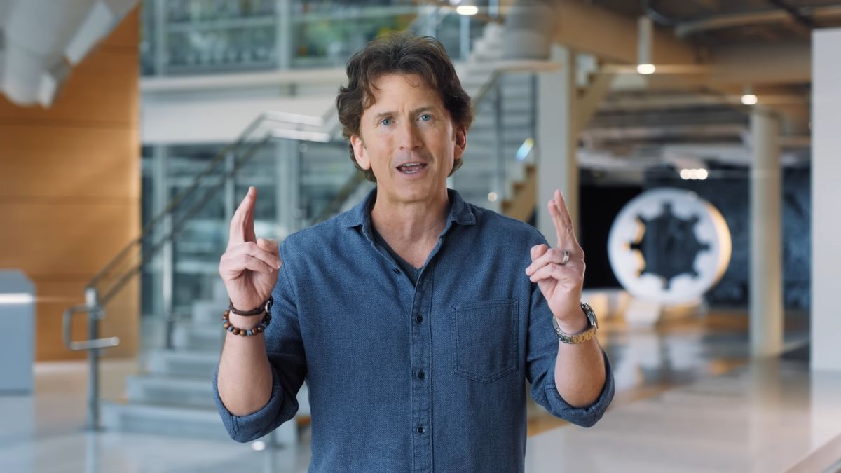 Todd Howard calls out encumbered Starfield hoarders: "No, you don't need the trays and the pencils"
