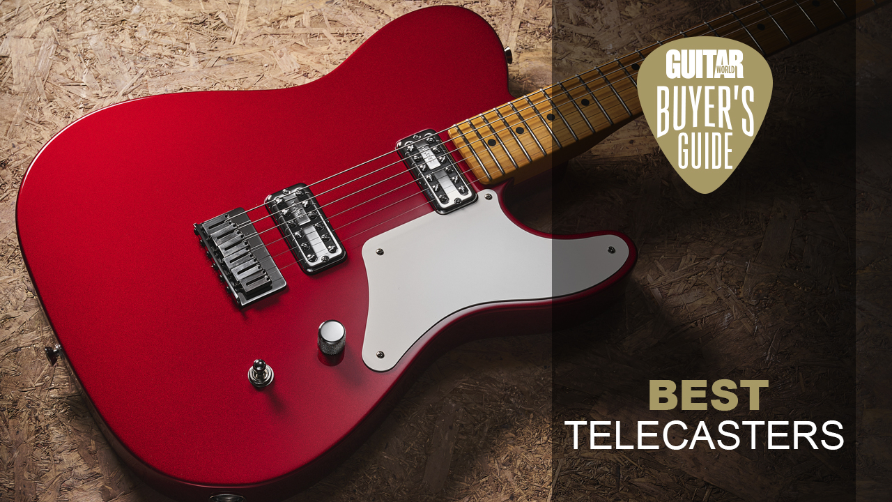 A Fender 75th Anniversary Cabronita Telecaster on a sheet of hardwood