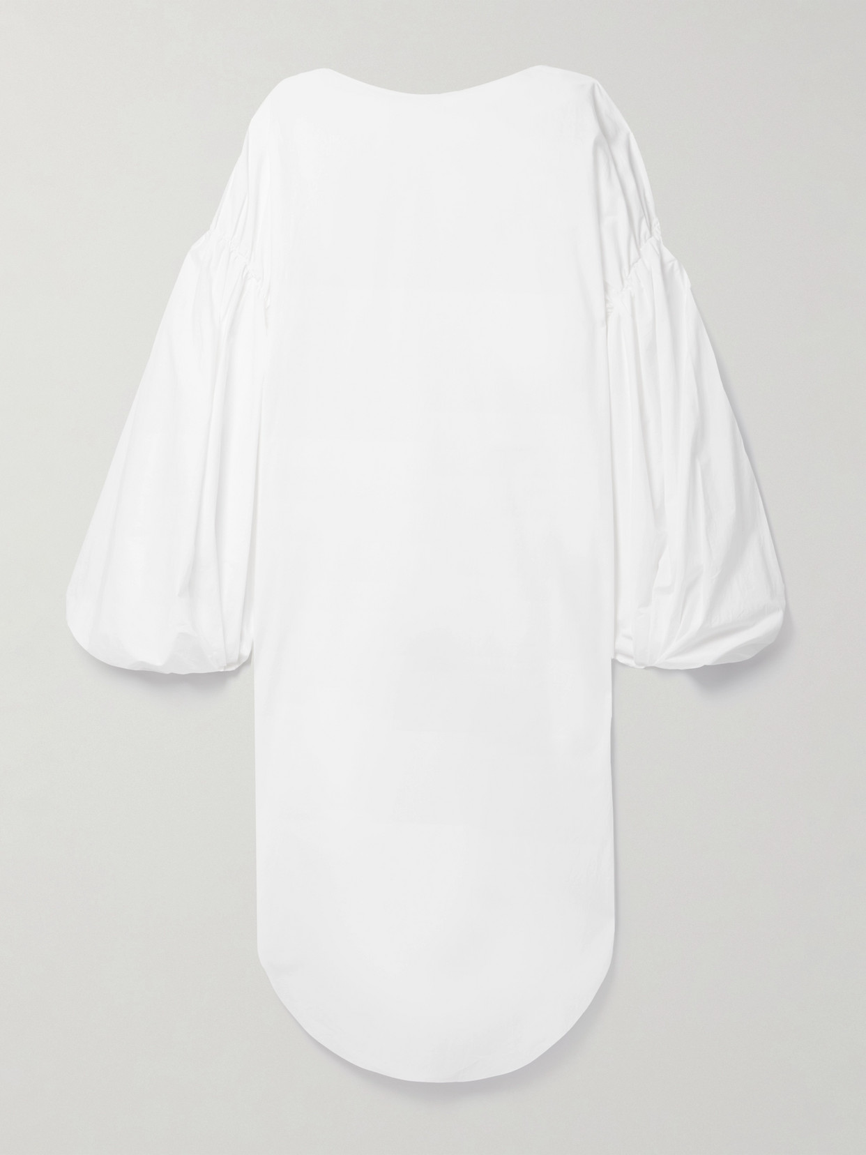 Zelma Oversized Cotton-Sateen Midi Dress