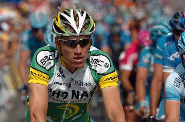 Axel Merckx (Phonak) finishes