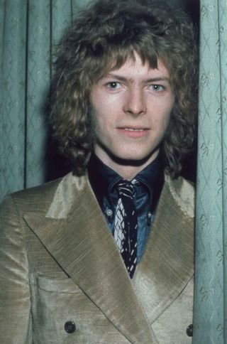David Bowie studio portrait