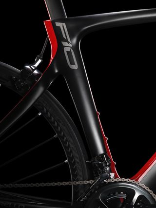 The down tube of the F10