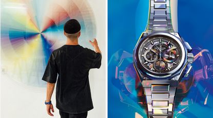 Felipe Pantone and Zenith watch