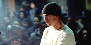 Eminem in a hat