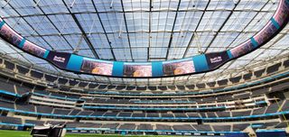 The Infinity Screen by Samsung at Los Angeles' SoFi Stadium
