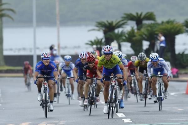 Taiji Nishitani is metres from victory on the final stage.