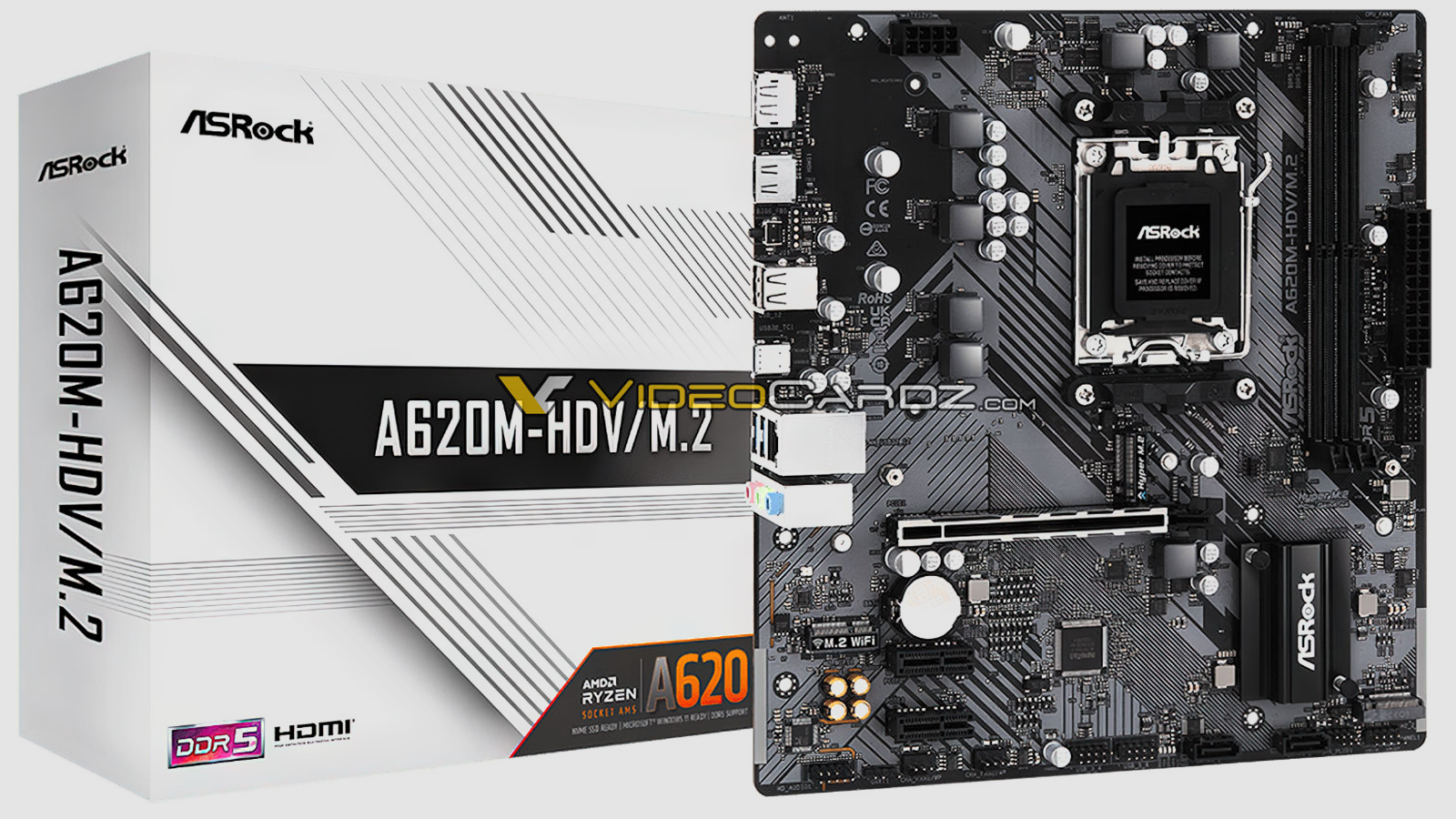 ASRock s AMD A620 Based Motherboard Pictured Detailed