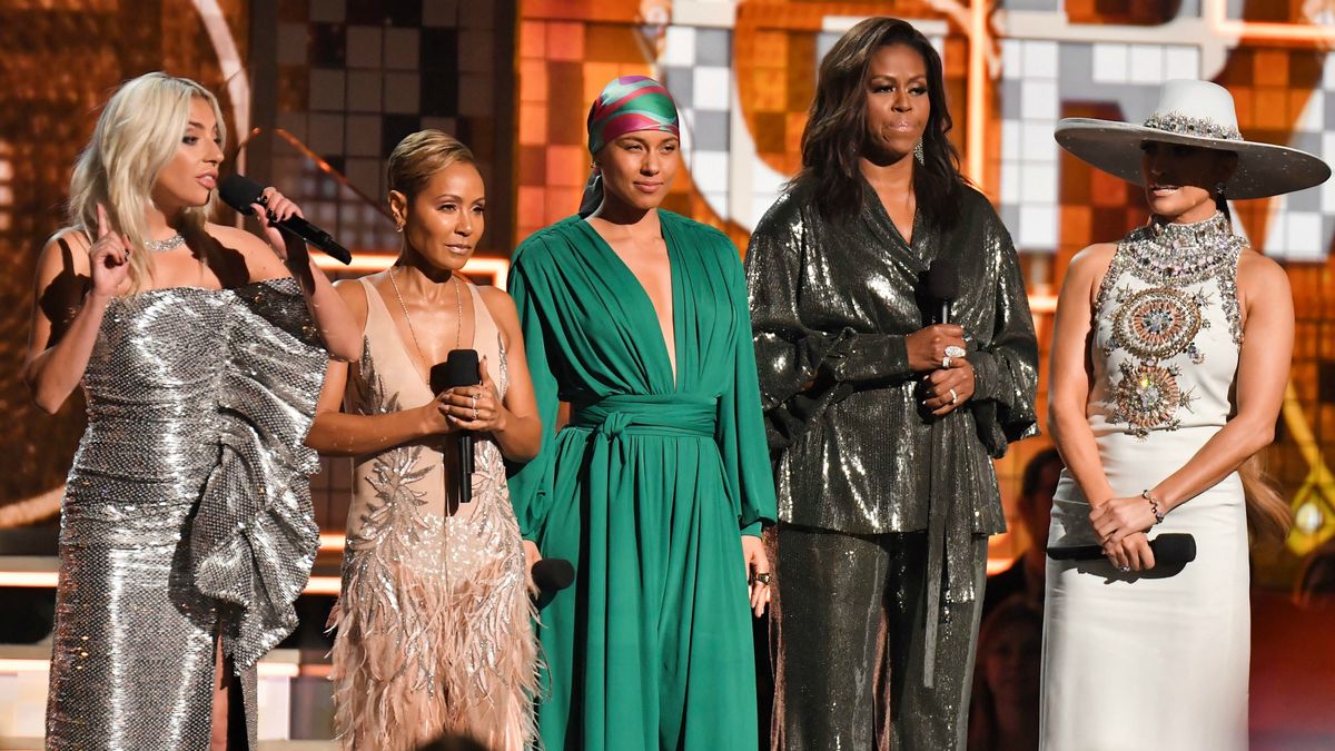 Michelle Obama & Girl Squad At The Grammys 2019 | Marie Claire UK
