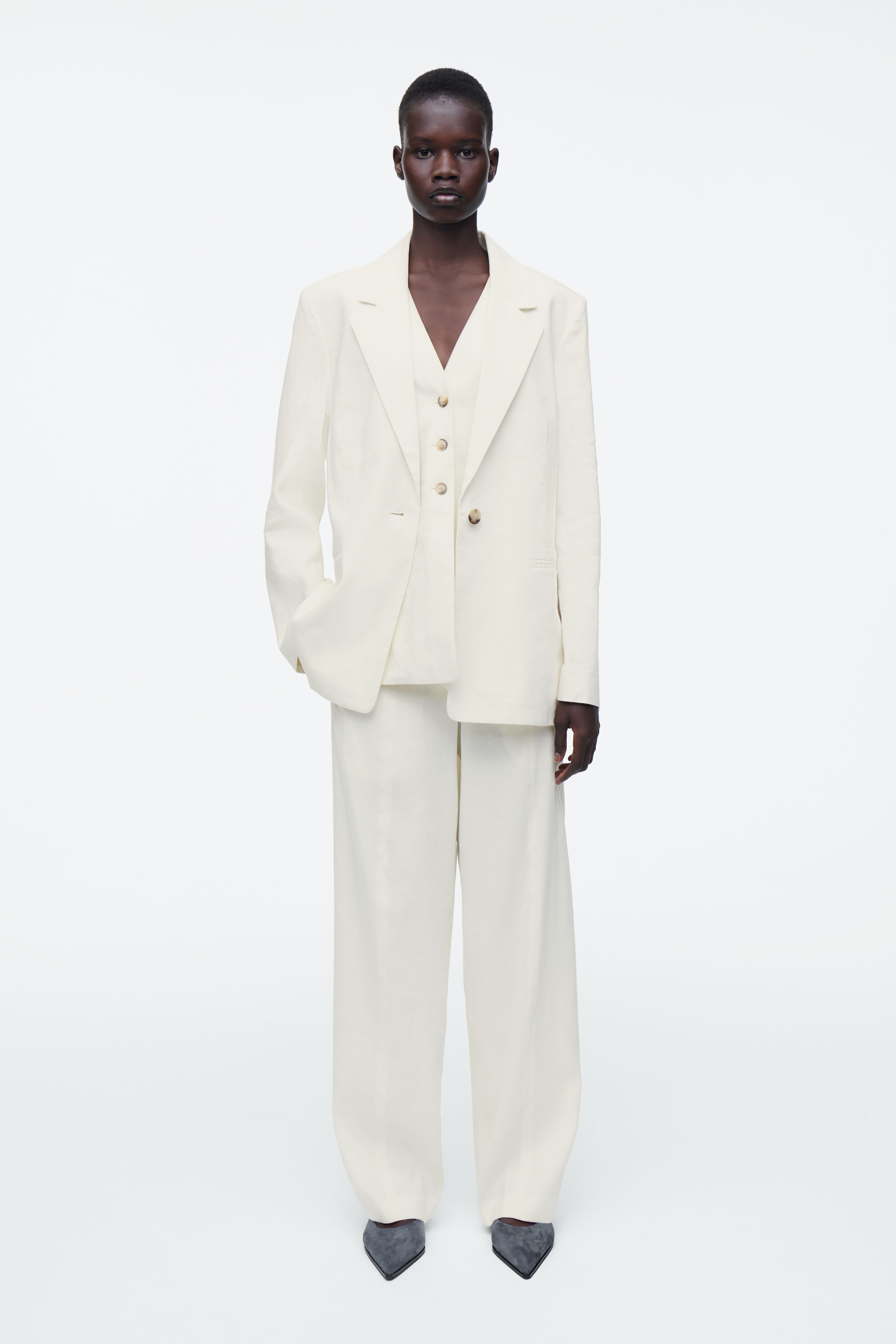 Tailored Linen Trousers