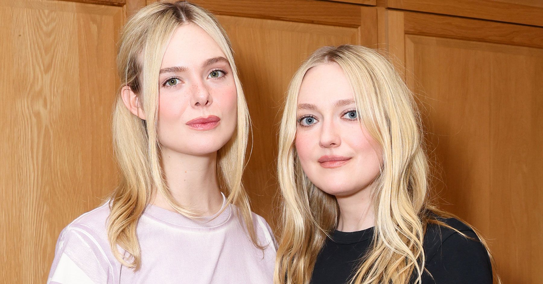 Dakota and Elle Fanning Twinned at Coach’s L.A. Dinner