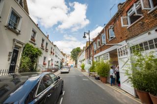 Kinnerton Street, Belgravia, City of Westminster, London.