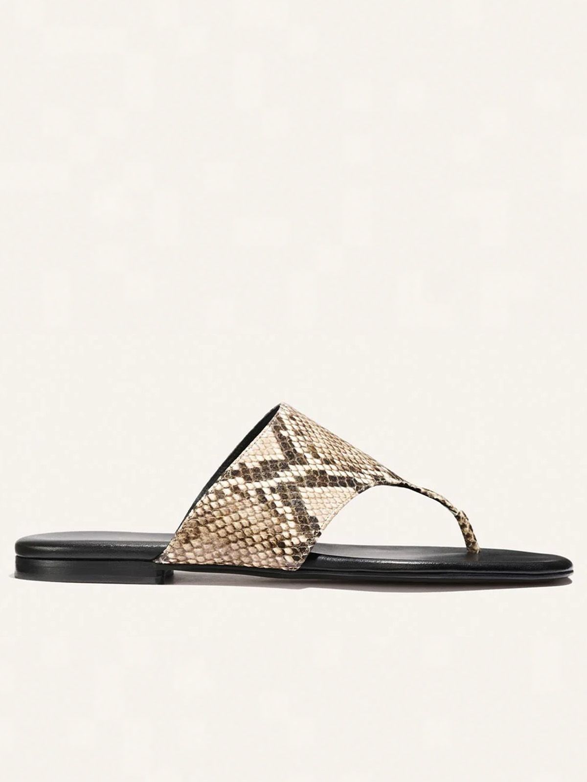 The Deia - Natural Python Embossed