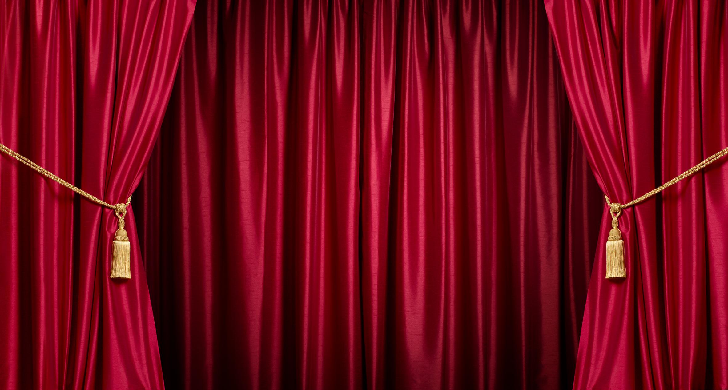  Background/theatre red curtains 