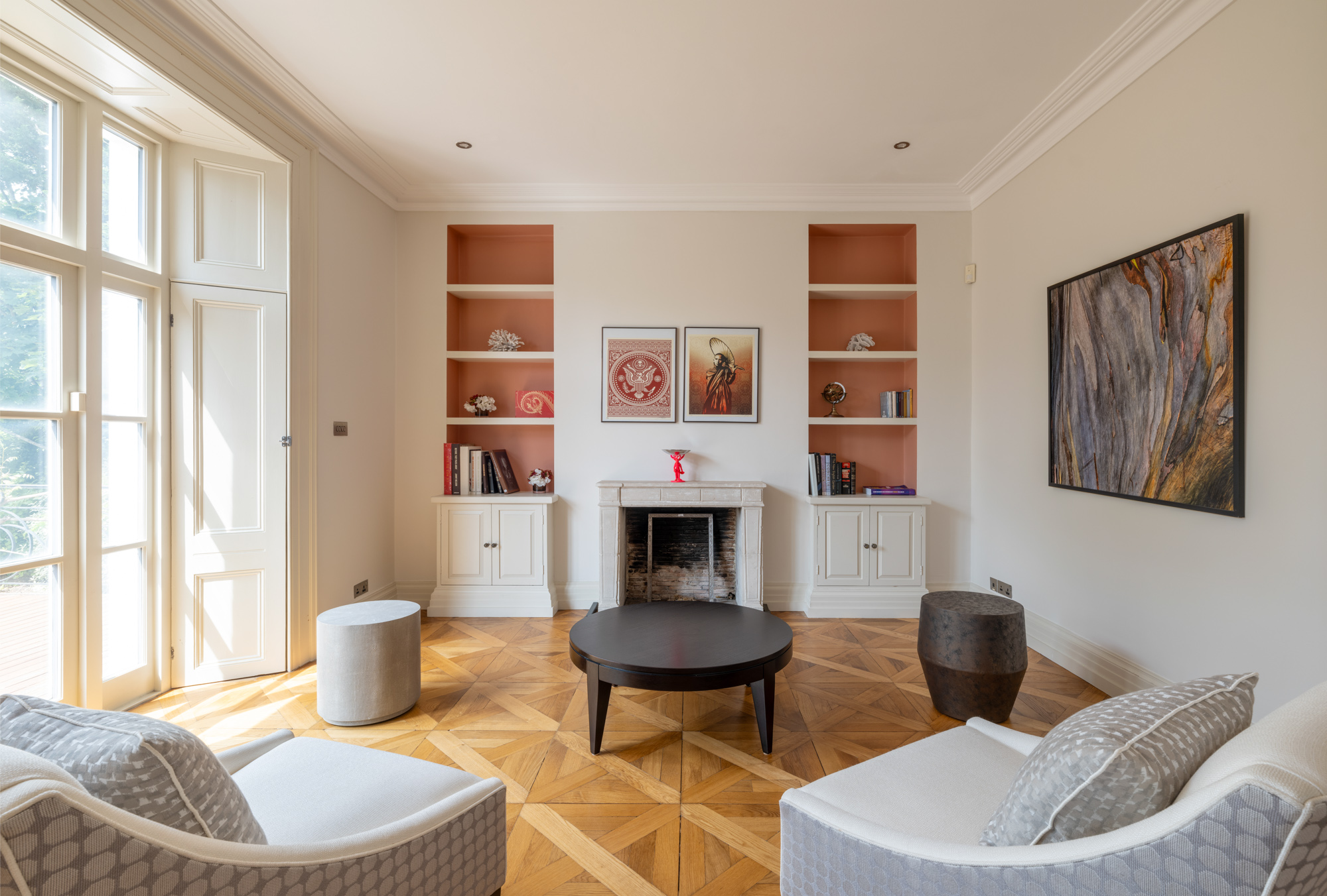 Victorian stucco property in St John's Wood