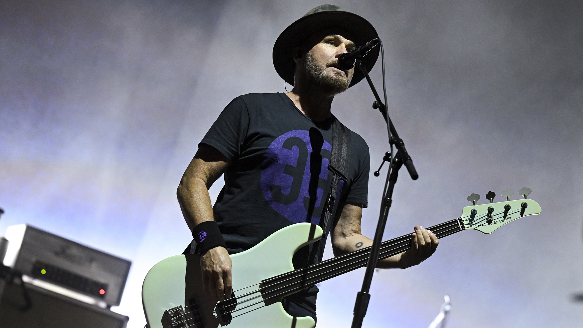Jeff Ament of Pearl Jam performs onstage at day 1 of Ohana Festival held at Doheny State Beach in Dana Point, California on September 27, 2024