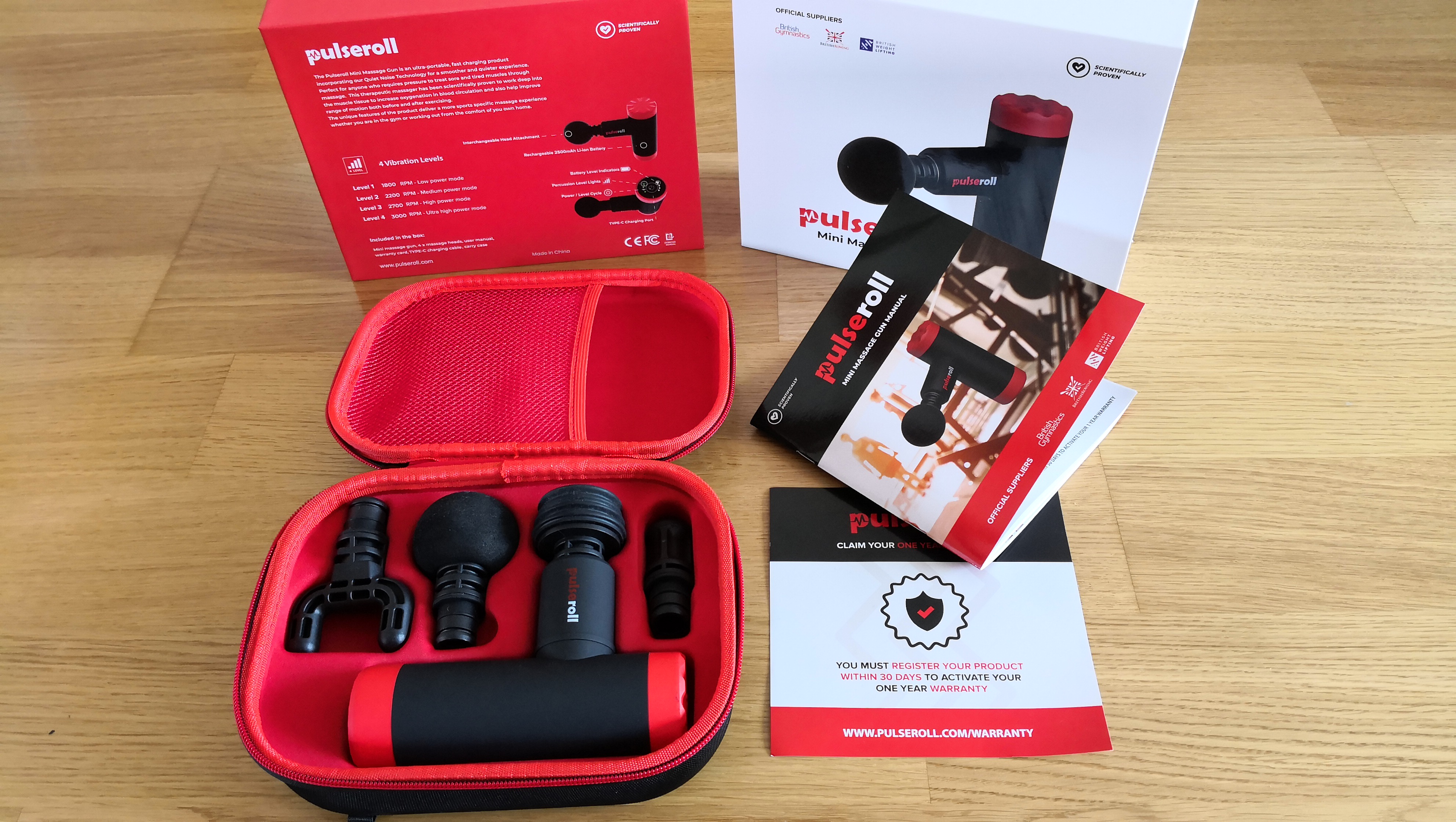 Pulseroll Mini Massage Gun