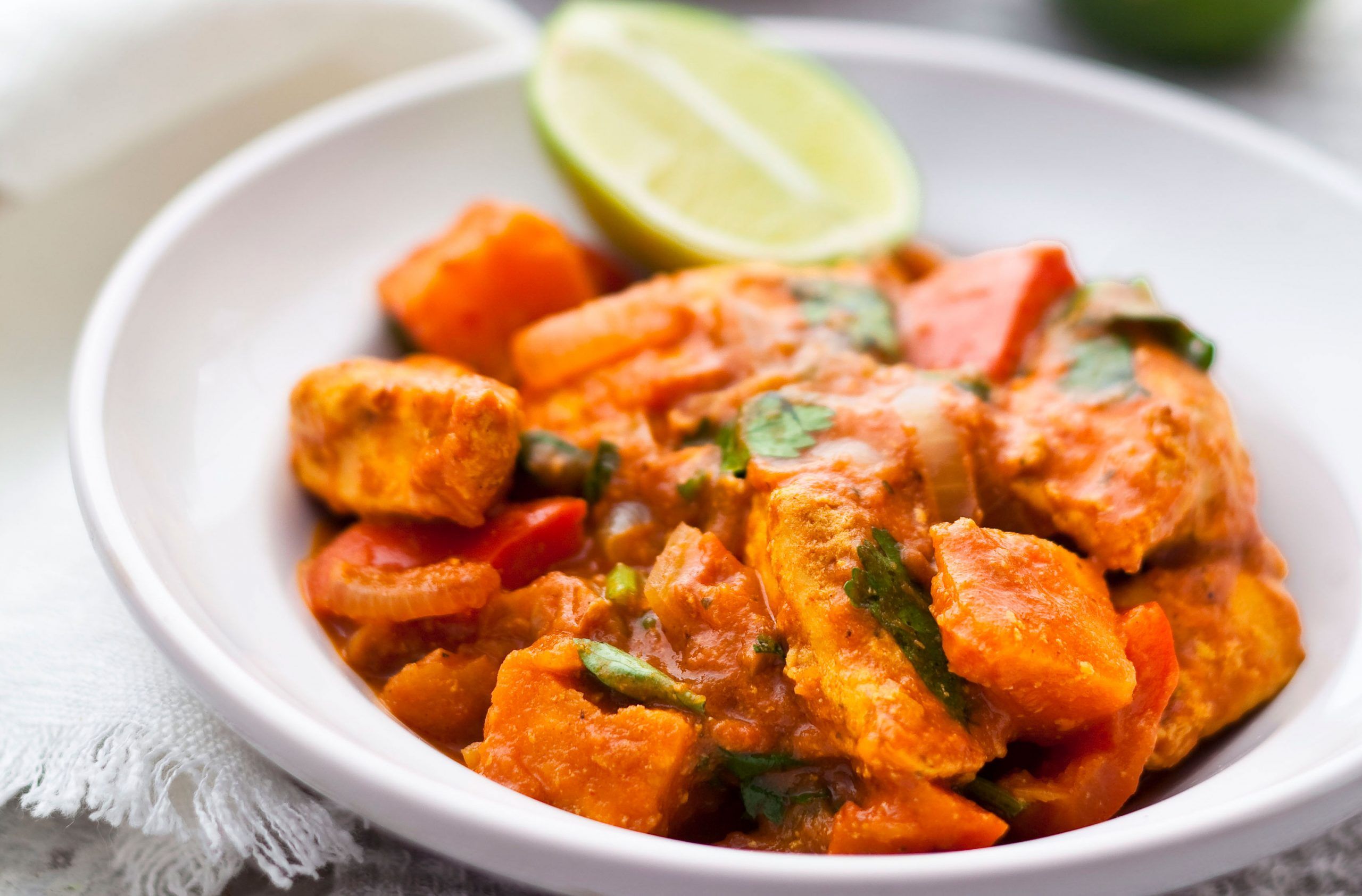 Skinny chicken tikka masala with fragrant rice recipe