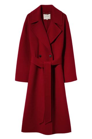 Jigsaw Double Faced Cocoon Wrap Coat