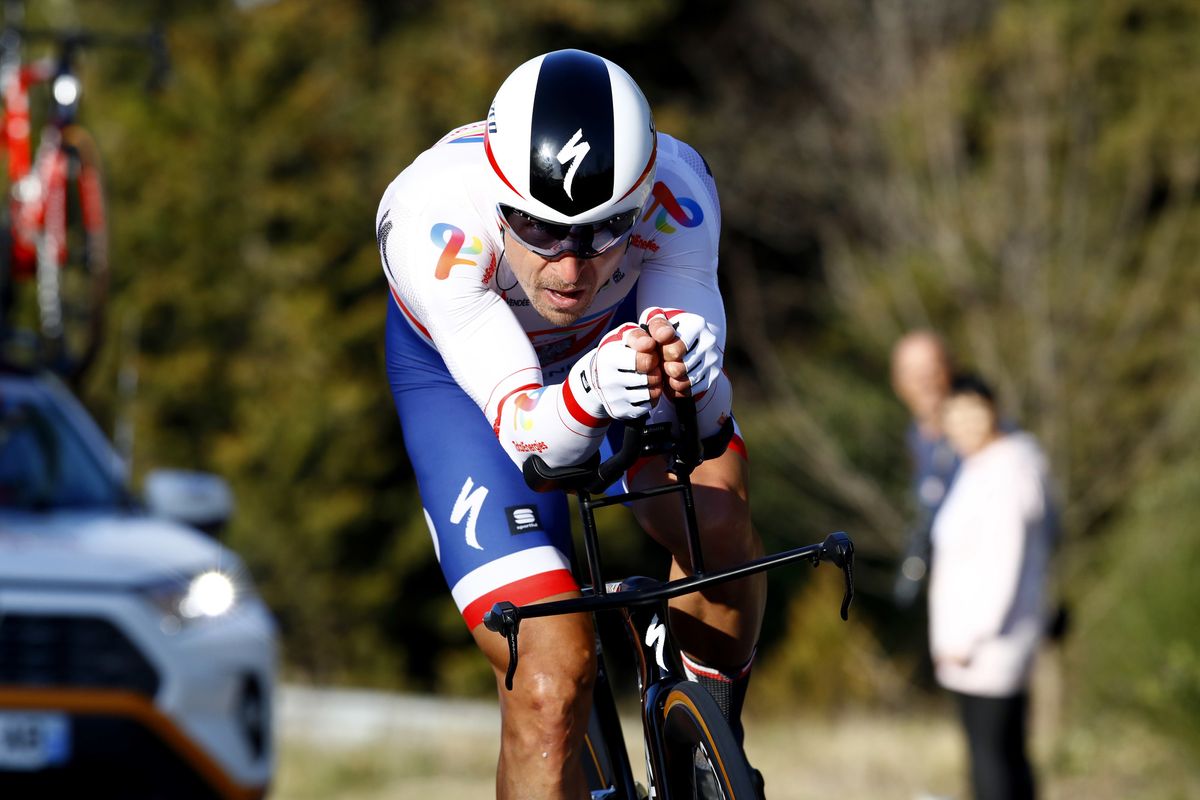 Tour de la Provence 2022 7th Edition Prologue Berreltang Berreltang 71 km 10022022 Maciej Bodnar POL Totalenergies photo Roberto BettiniSprintCyclingAgency2022