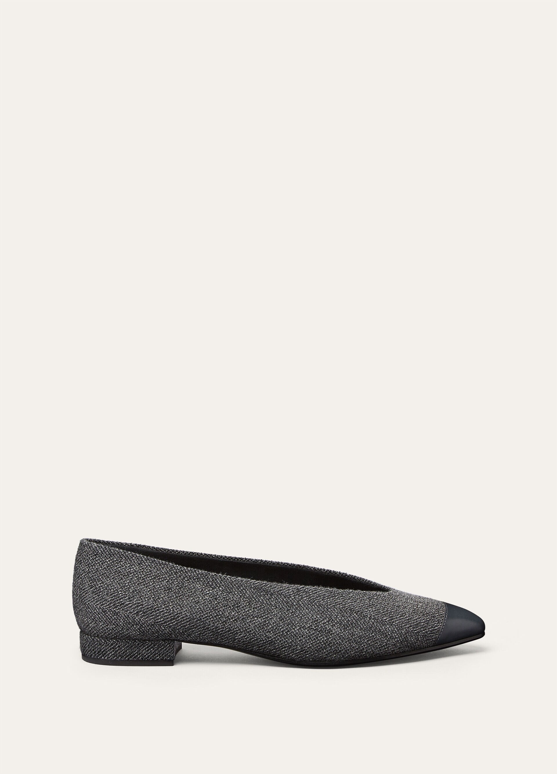 Loro Piana, Rebecca Cap Toe Ballet Flat