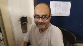 Photo of Ashoke Sen, an Indian theoretical physicist.