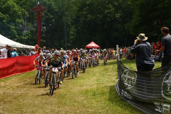 The elite women are off in Wisconsin