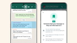 Nueva función de WhatsApp: Mantener en el chat