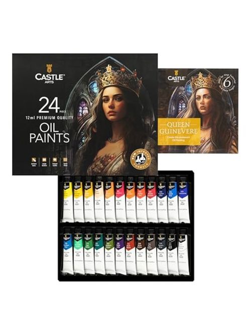 Castle Art Supplies 24-Color Oil Paint Set