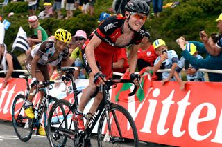 Tejay Van Garderen on stage eightteen of the 2014 Tour de France