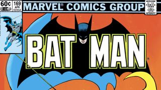A totally not real Marvel Comics Batman cover