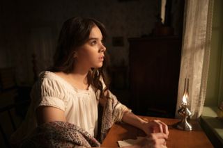 Hailee Steinfeld as Emily Dickinson in Season 2 of Dickinson.