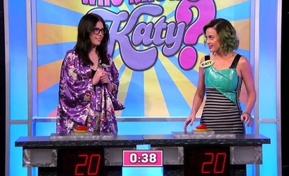 Can Katy Perry beat a Katy Perry super-fan in a Katy Perry quiz show?