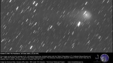 A view of Comet C/2017 K2 PANSTARRS as seen on June 26, 2022.