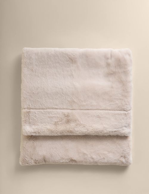 Supersoft Faux Fur Large Throw
